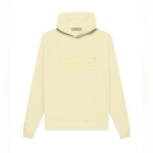 Fear of God Essentials Hoodie - Canary - Size Medium